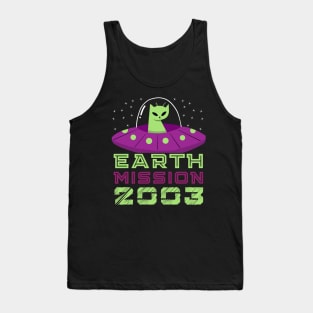 Earth Mission 2003 Tank Top